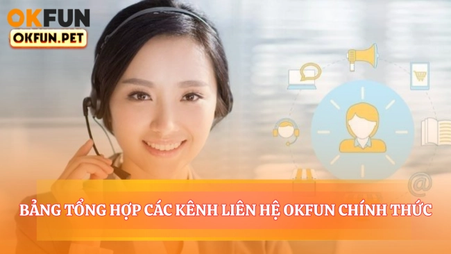 Bảng Tổng Hợp Các Kênh Liên Hệ OKFUN Chính Thức